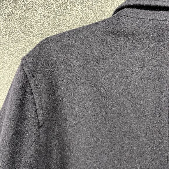 METROPOLITAN VIEW‎ Coat Mens Large Navy Blue - Picture 16 of 16